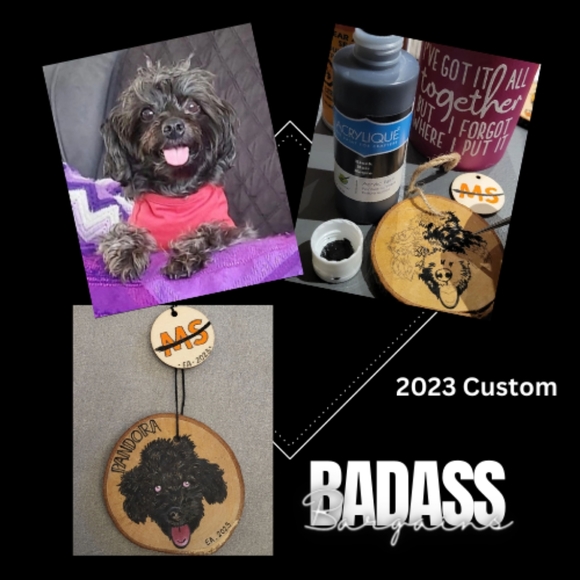 Hand Painted Ornament To Support Multiple Sclerosis • Butterfly - Picture 2 of 4